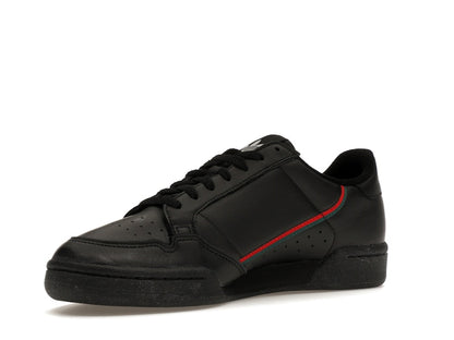 adidas Continental 80 Black Scarlet Green