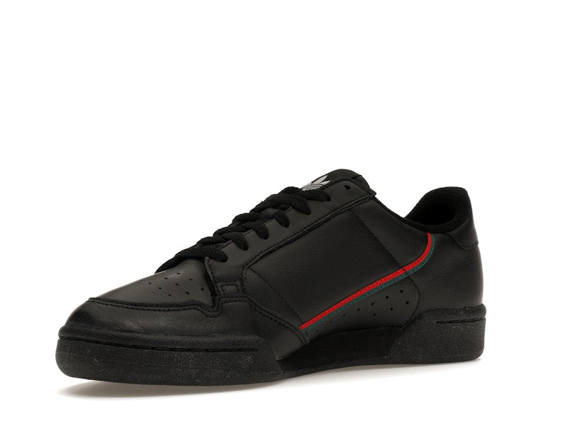 adidas Continental 80 Black Scarlet Green