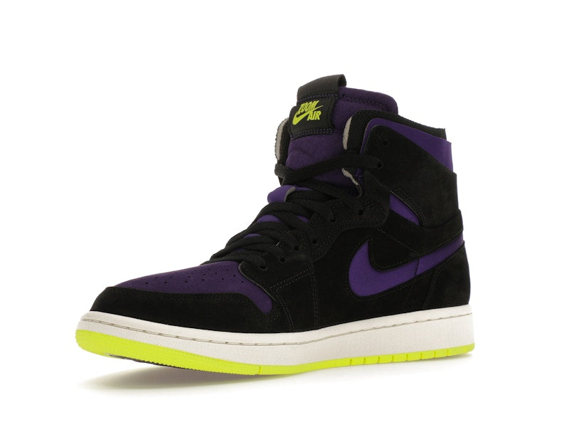 Jordan 1 High Zoom Air CMFT Black Court Purple Lemon Venom (Women's)