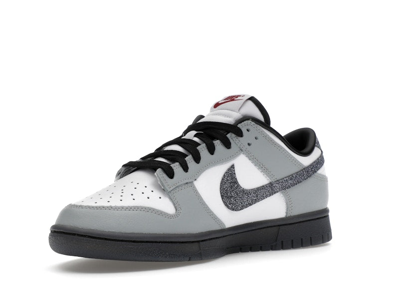 Nike Dunk Low LX Glitter Swoosh White Light Smoke Grey (Women's)