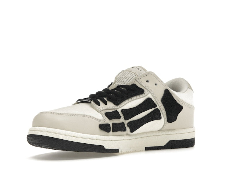 AMIRI Skel Top Low White Light Grey Black