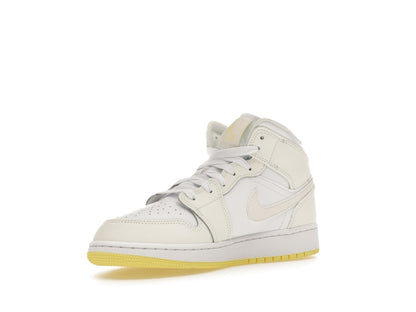 Jordan 1 Mid Sail Light Laser Orange (GS)