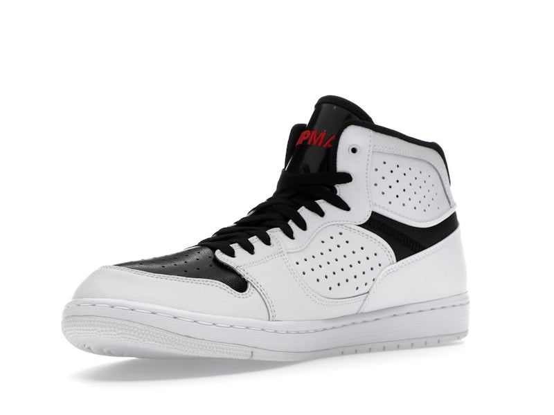 Jordan Access White Black University Red