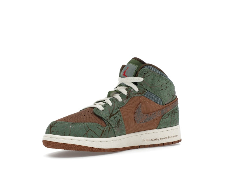 Jordan 1 Mid Treeline (GS)