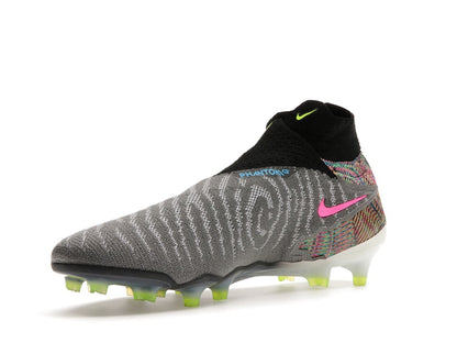 Nike Gripknit Phantom GX Elite Dynamic Fit Fusion FG Black White Blue Glow Volt