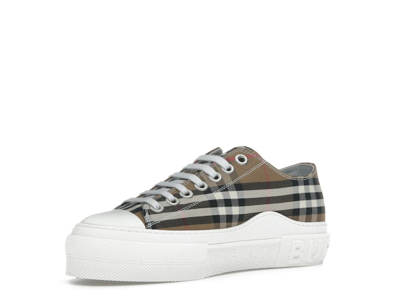 Burberry Low Top House Check Sneaker Taupe Brown (Women's)