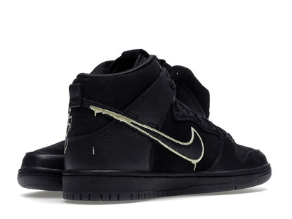 Nike SB Dunk High FAUST Black Gold
