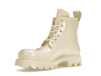 Bottega Veneta Stride Lace-Up Ankle Boot Beige (Women's)