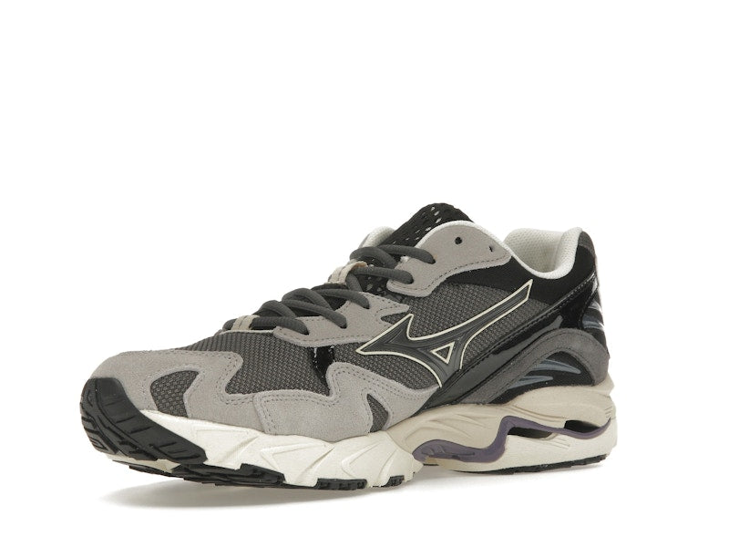 Mizuno Wave Rider 10 Dark Grey Lime Yellow