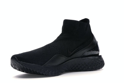 Nike Rise React Flyknit Triple Black