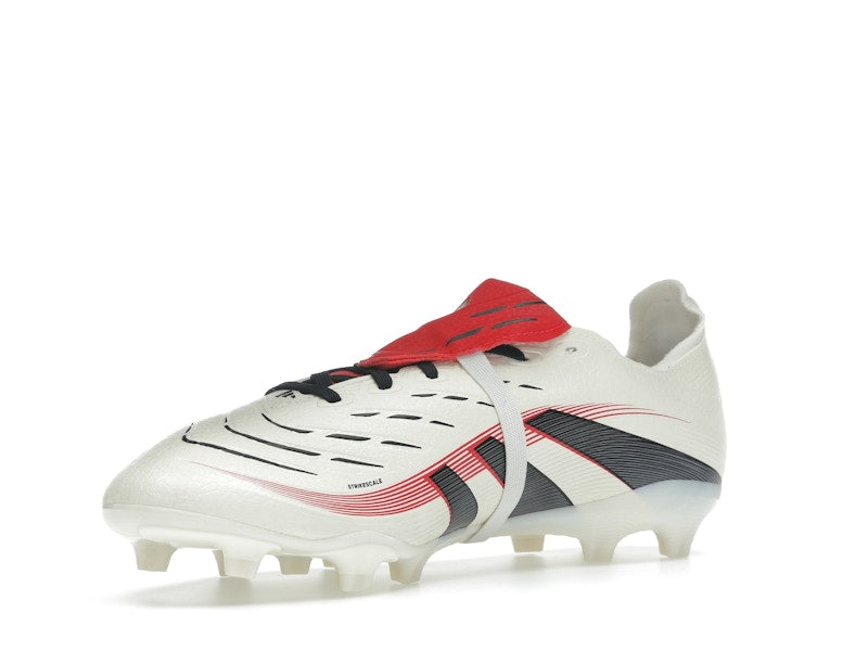 adidas Predator League Fold-Over Tongue FG/MG Off White Core Black Pure Ruby