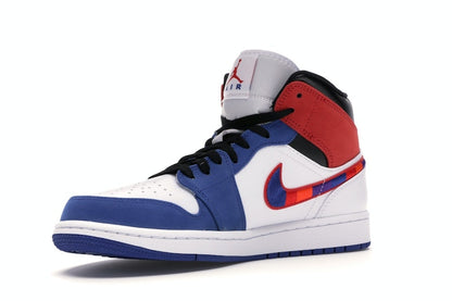 Jordan 1 Mid Multi-Color Swoosh