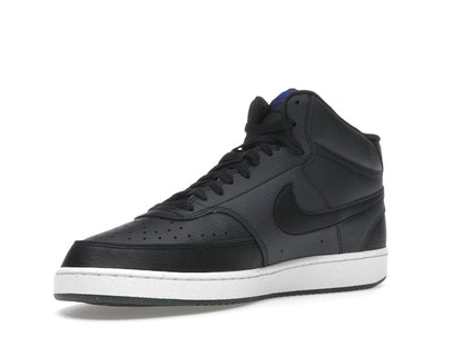 Nike Court Vision Mid Next Nature Dark Smoke Grey Off Noir Racer Blue Black