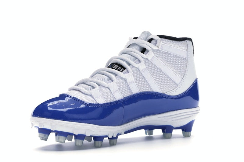 Jordan 11 Retro Cleat White Royal