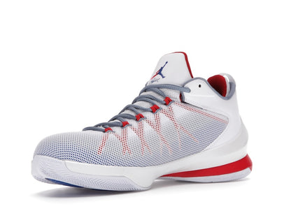 Jordan Cp3.Viii Ae White/Game Royal-Spirit Red-Cool Blue