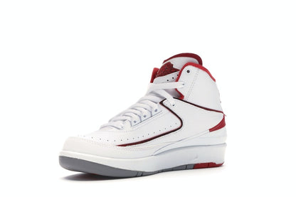 Jordan 2 Retro White Red (2014) (GS)