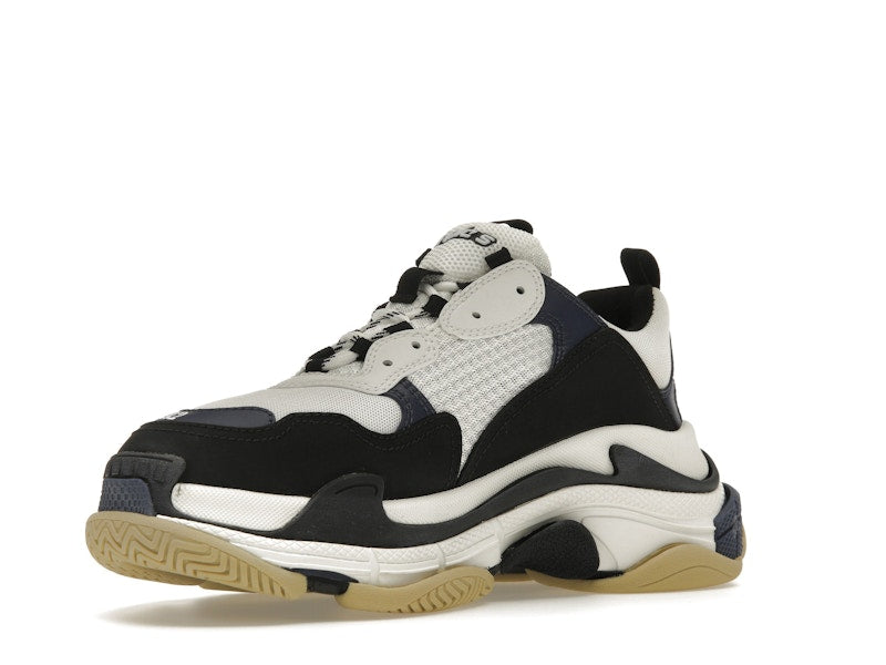 Balenciaga Triple S White Navy Black