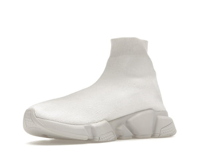 Balenciaga Speed Graffiti Trainers White Black