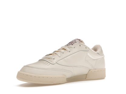 Reebok Club C 85 Chalk Alabaster Maroon