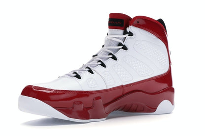 Jordan 9 Retro White Gym Red