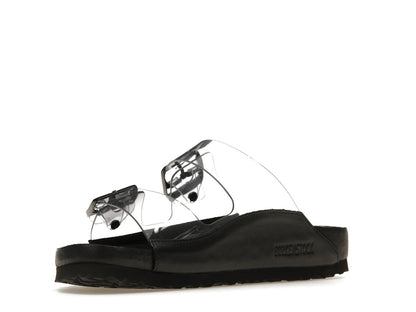 Birkenstock Arizona Transparent Manolo Blahnik Black
