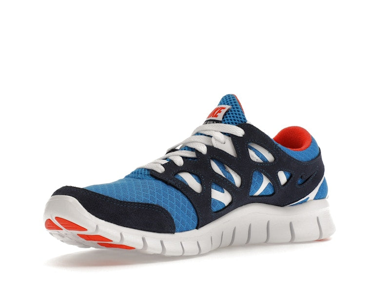 Nike Free Run 2 Light Photo Blue Orange
