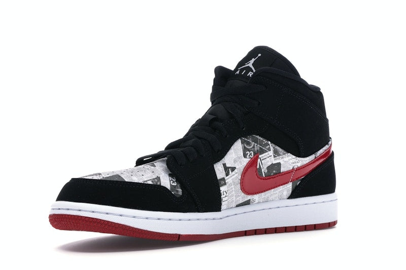 Jordan 1 Mid Newspaper Air Times