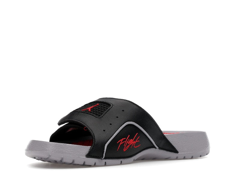 Jordan Hydro 4 Retro Black Cement Grey Fire Red (GS)