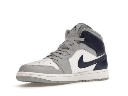 Jordan 1 Mid Wolf Grey Midnight Navy