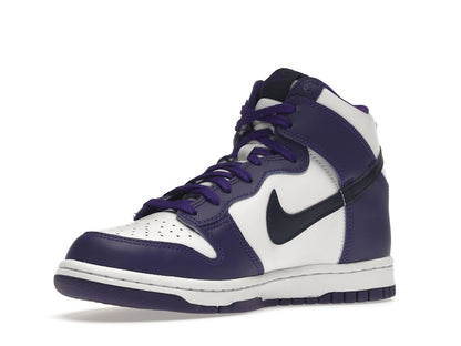 Nike Dunk High Electro Purple Midnight Navy (GS)