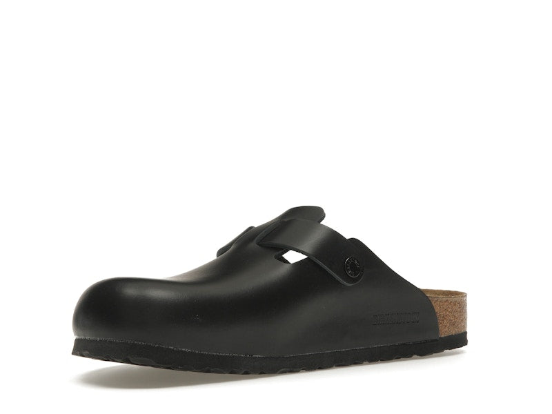 Birkenstock Boston Natural Leather Black