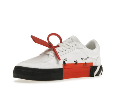 OFF-WHITE Vulcanized Low White Teal Canvas