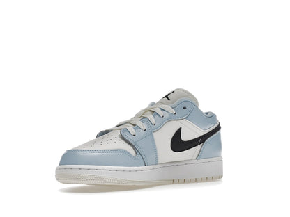 Jordan 1 Low Ice Blue Black (GS)