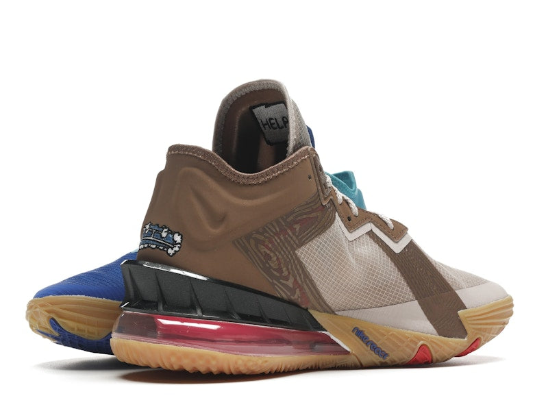 Nike LeBron 18 Low Wile E. vs Roadrunner Space Jam