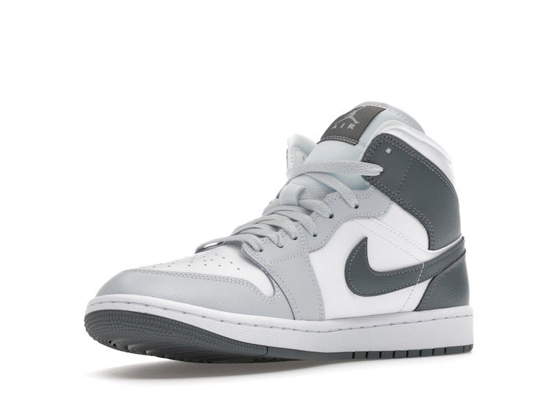 Jordan 1 Mid White Smoke Grey (Women's)