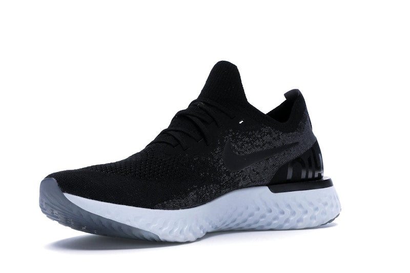 Nike Epic React Flyknit Black Dark Grey
