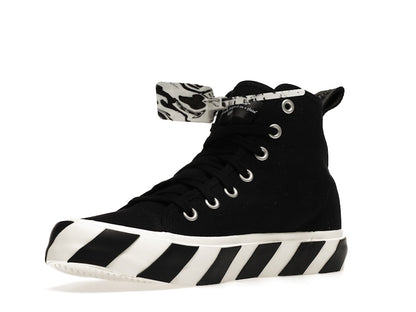 OFF-WHITE Vulcanized Mid Top Black White
