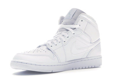 Jordan 1 Mid Triple White (2018)