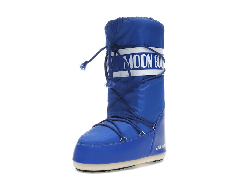 Moon Boot Icon Nylon Boot Electric Blue