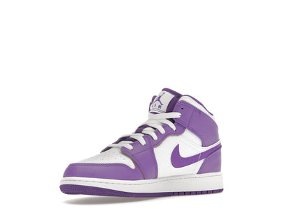 Jordan 1 Mid Purple Venom (GS)