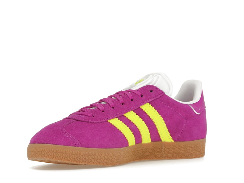adidas Gazelle Purple Burst Solar Yellow (Women's)