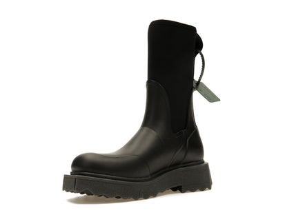 OFF-WHITE For Rainy Days Rain Boot Black (Women's)