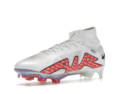 Nike Zoom Mercurial Superfly 9 Elite FG White Bright Crimson