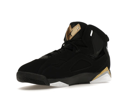 Jordan True Flight Black Metallic Gold