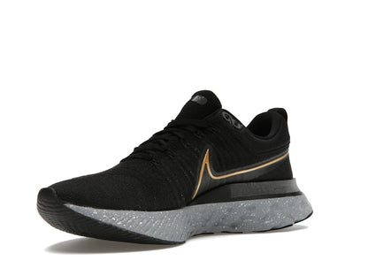 Nike React Infinity Run Flyknit 2 Black Gold