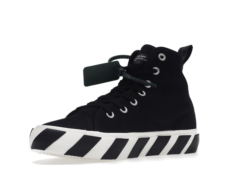 OFF-WHITE Vulc Mid Canvas Black White