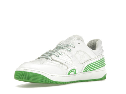 Gucci Basket Low White Demetra Green