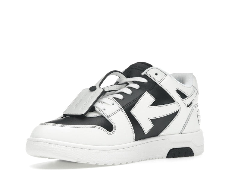 OFF-WHITE Out Of Office OOO Low Tops Black White