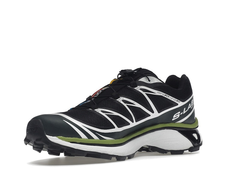 Salomon XT-6 Black Green Lime