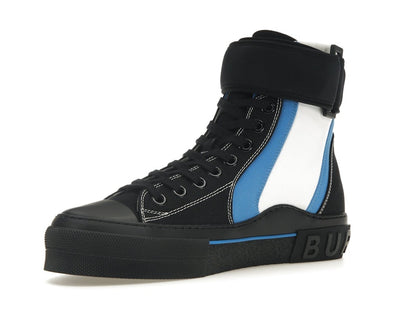 Burberry Sub High-Top Laced-Up Trainer Black Blue White
